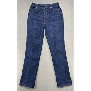 Vintage 70s Chic H.I.S Mom Jeans Sz 14 (27x32) Orange Thread Yoke American Denim